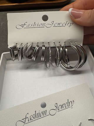 Set Orecchini Argento
