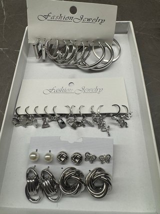 Set Orecchini Argento