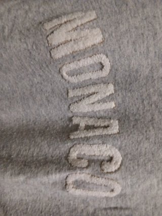 Jersey MONACO gris con detalle blanco