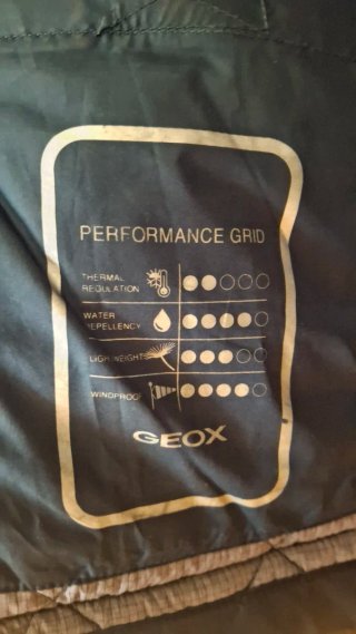 Chaqueta Geox Verde Talla XXL