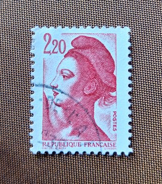 Sello Francia 2,20 Rep. Francesa