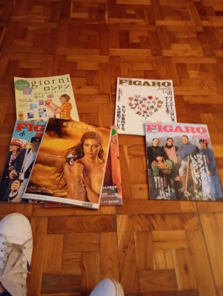 Lote revistas moda vintage japones