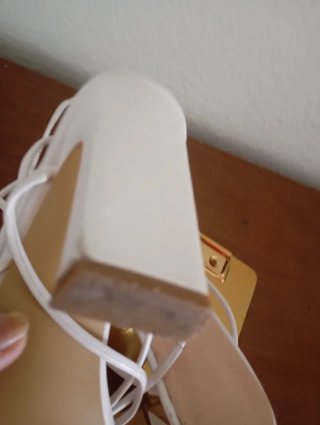 Sandalias blancas de tiras