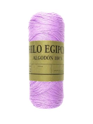 Hilo Egipcio Malva Algodón 100%