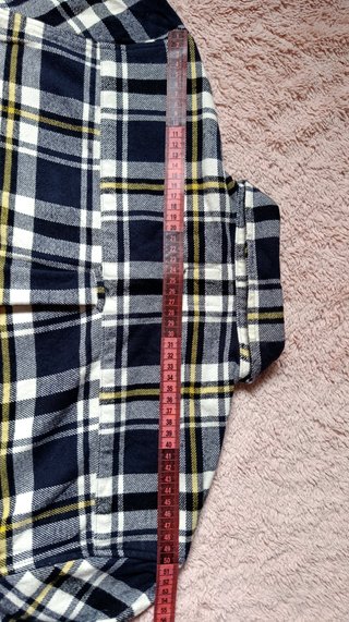 Sobrecamisa Cuadros Lefties Talla M Algodon