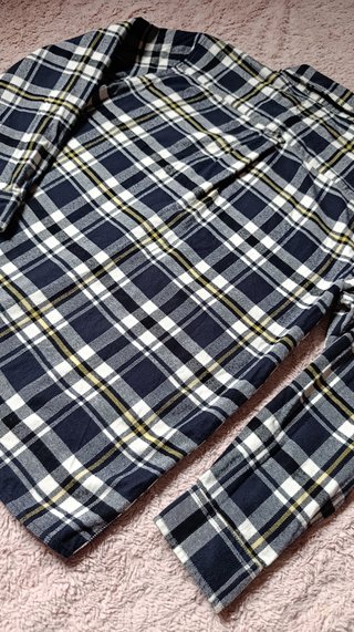 Sobrecamisa Cuadros Lefties Talla M Algodon