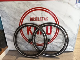 Ruedas de carbono perfil zapata
