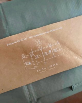 Bolsas reciclaje Zara Home (Set 4)