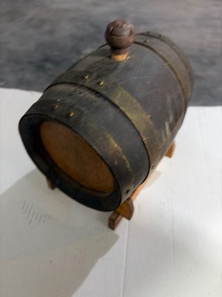 Barilcino in legno con rubinetto 3 litri
