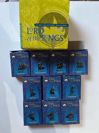Muñecos Mithril El Señor de los Anillos, LR11-LR20