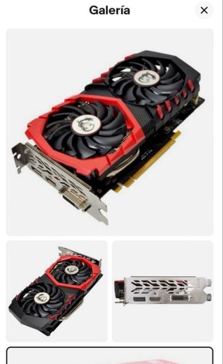 Tarjeta Gráfica MSI 1050 Ti