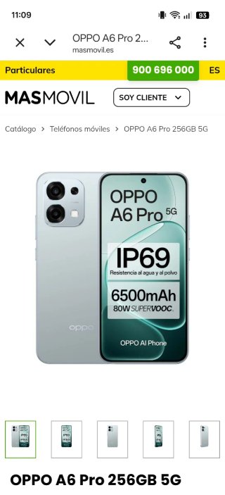 Cambio o vendó OPPO a6 pro