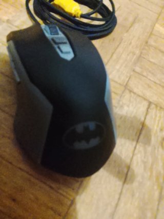Ratón Gaming USB Negro y Gris