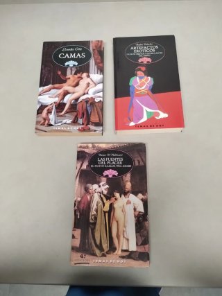 Pack libros literatura erótica