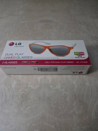 2 Gafas 3D LG Cinema Dual Play Games