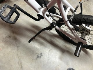 Bicicleta BMX Freestyle Blanca