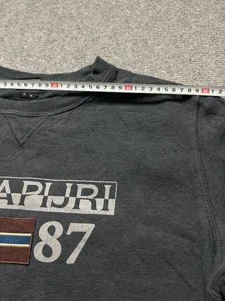 Jersey Napapijri Vintage Gris LIQUIDACION