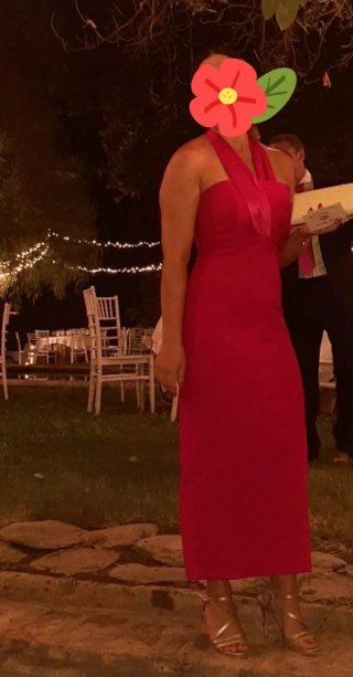 Vestido de fiesta rojo