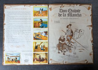 Álbum original de Don Quijote de la Mancha