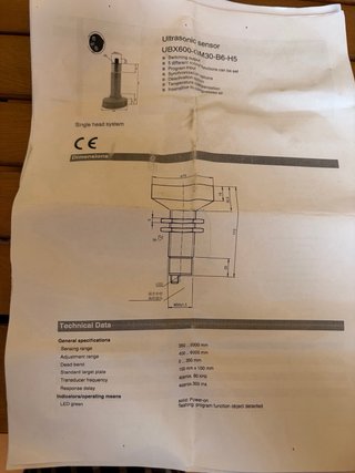Sensores ultrasonidos / Sonar