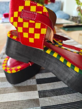 Sandalias Mujer Originales Multicolor
