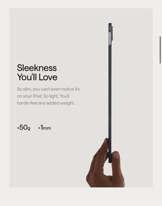 PITAKA Funda iPad Pro 12.9 5ª/6ª Gen