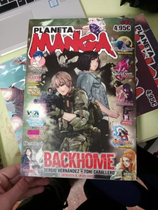 4 tomos planeta manga