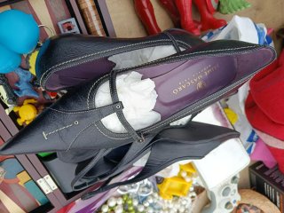 Lote Zapatos Jaime Mascaro Negros/Morados