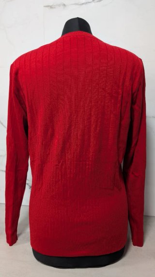 Jersey Naulover cuello redondo Rojo 46