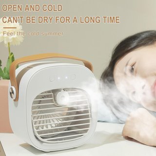 SIN ABRIR 2 en 1 Mini Ventilador y Humidificador