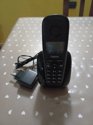 Gigaset Telefono Cordless Nero