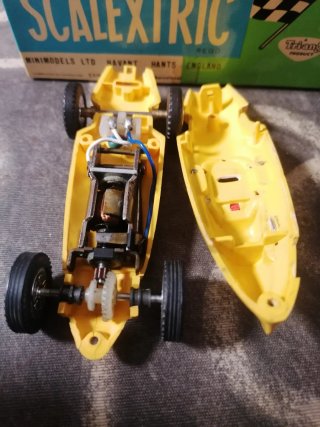 Scalextric Cooper Amarillo Exin