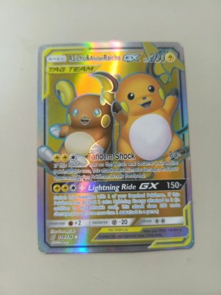 Raichu & Alolan Raichu GX 220/236