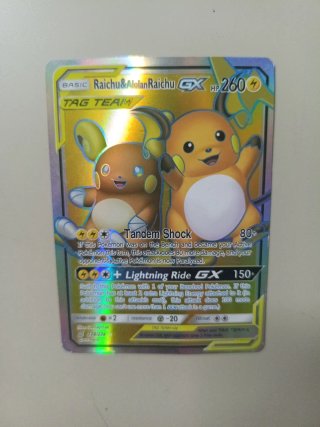 Raichu & Alolan Raichu GX 220/236