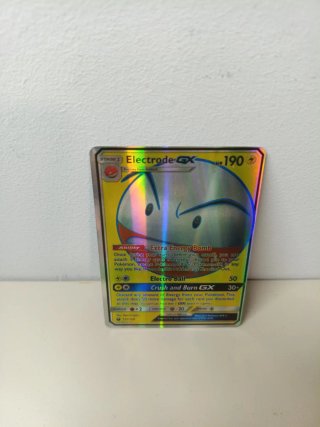 Carta Pokémon Electrode GX 155/468