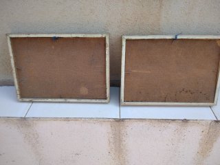 2 Cuadros Antiguos Óleo Paisajes
