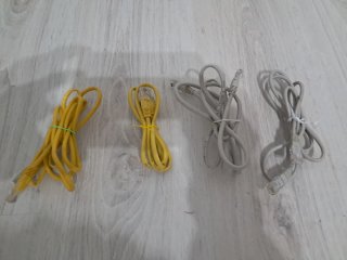 Cables Ethernet (RJ45) - 4 unid 5e-1,5m(2)-1m(2)