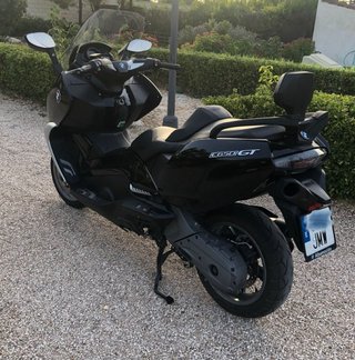 BMW C650GT Maxi Scooter Negra/Plata