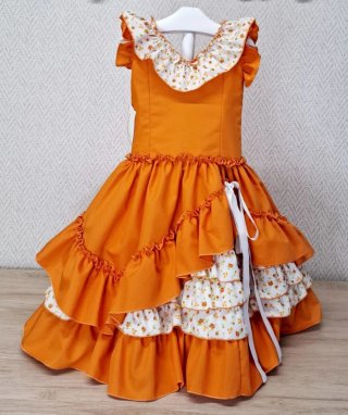 Vestido flamenca niña