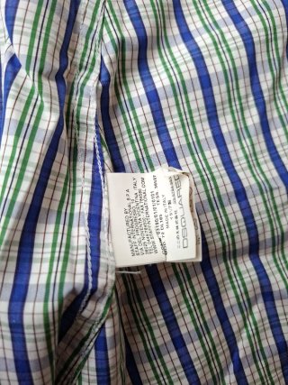 Camicia Dsquared2 tg 38