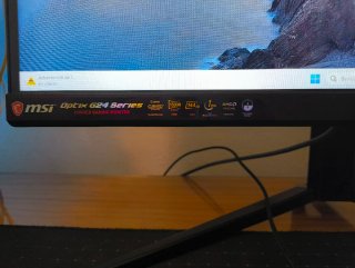 Monitor curvo Gaming MSI 24 144Hz