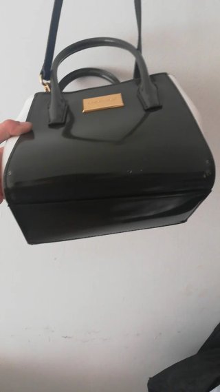 Bolso Bimba y Lola Caqui y Blanco