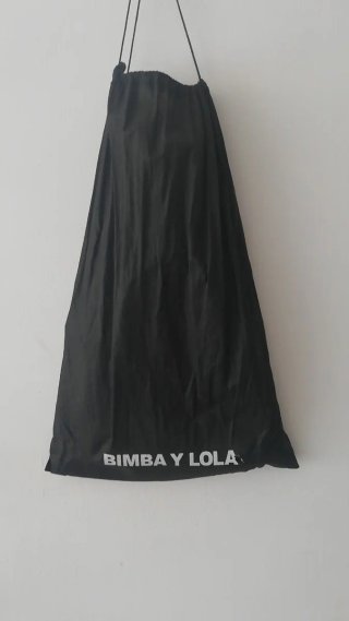 Bolso Bimba y Lola Caqui y Blanco