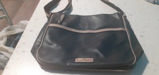 Borsa Laura Biagiotti donna nera e beige