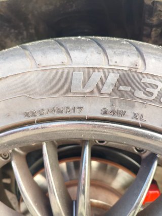 Llantas KOSEI 17 4x114.3 Negras.