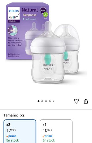 3 Biberones Philips Avent