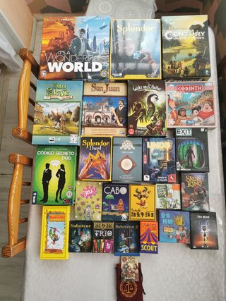 Lote de juegos de mesa