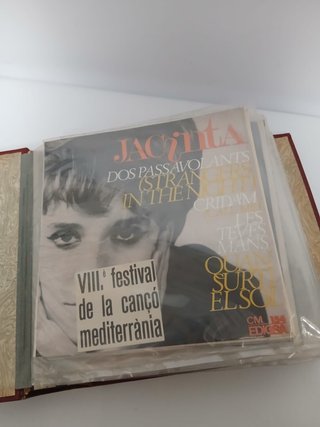 Álbim lote vinilos pequeños