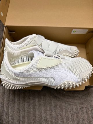 Zapatillas Puma Blancas Malla Velcro