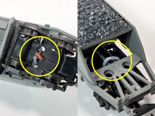 Escala N 4 vagones tolva de balasto SBB Hobbytrain